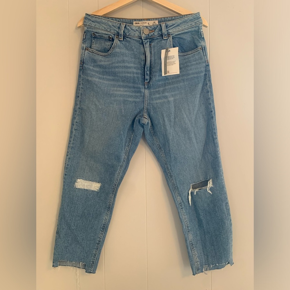 NWT ASOS Denim High Rise Jeans